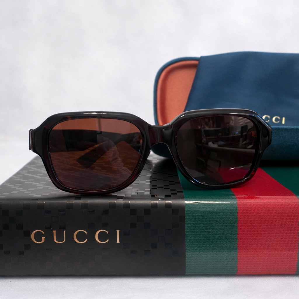 Gucci Accessories | Gucci “Havana Brown” Gg1174s Sunglasses | Color: Brown/Gold | Size: 54 19 145