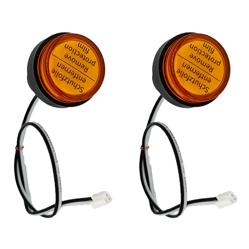 2 pz Scooter Indicatori di direzione Per Xiaomi Per M365/PRO/MAX Scooter Elettrico Sinistra Destra Indicatori di direzione Scooter Pezzi di Ricambio