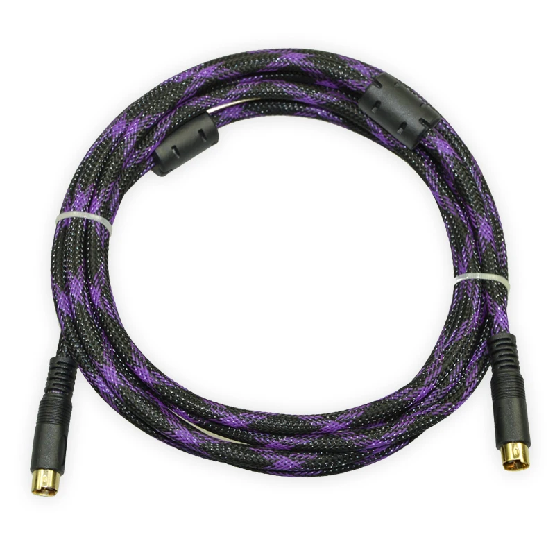 S-Video-Kabel, S-Video-Leitung, 4-polig, 4P, Stecker auf Stecker, M/M, TV-Ausgang, Video für TV, HDTV, DVD, VCR, LCD