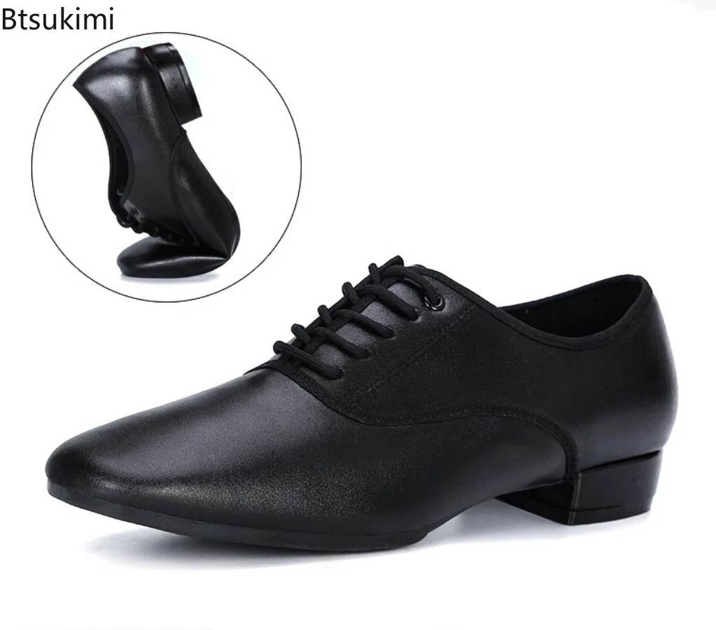 Neue Moderne Tanz Schuhe Männer Weiche Wildleder Sohle Latin Schuhe Große Größe Männliche Jazz Walzer Tango Ballroom Dance Schuhe Mann Tanz Fuß Tragen