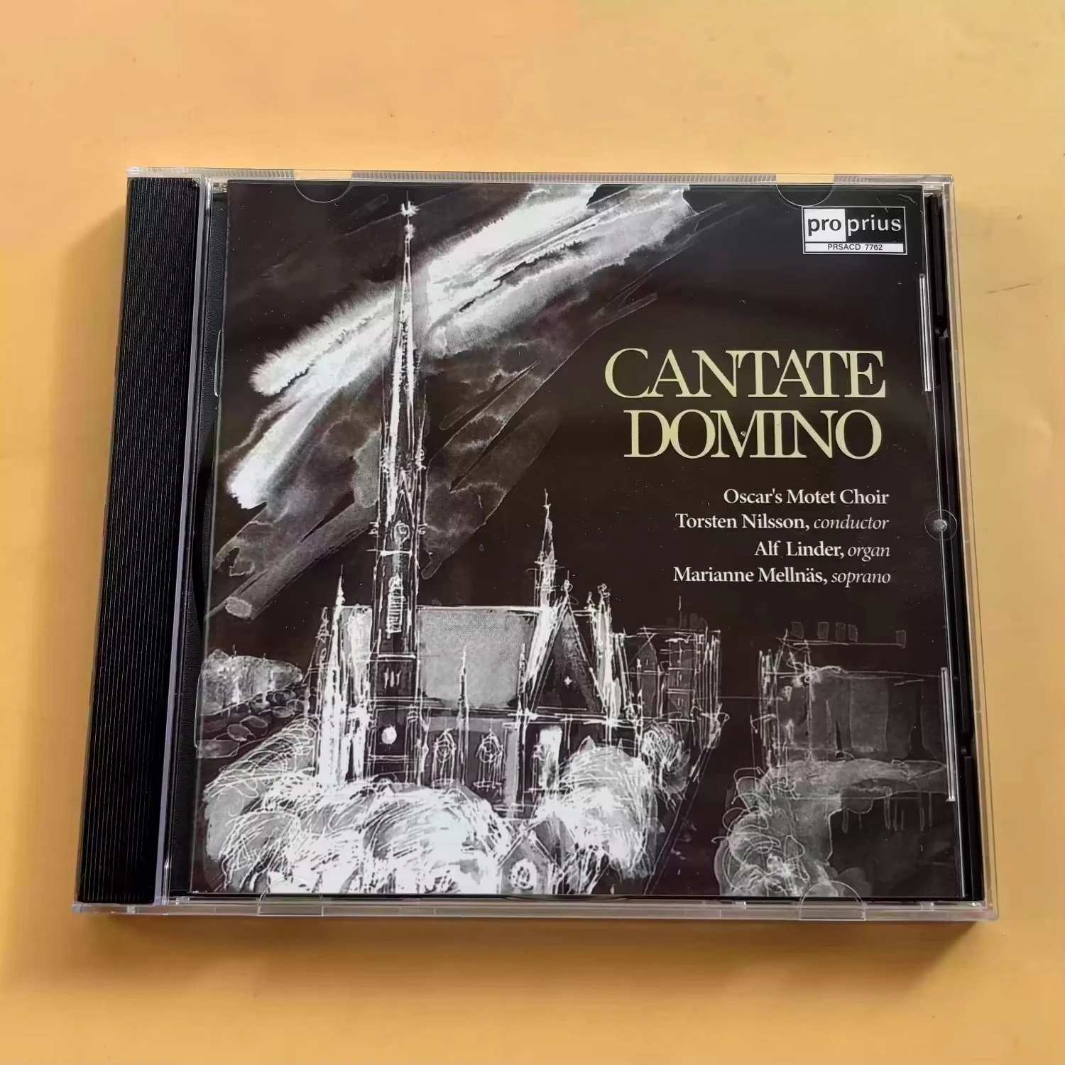 "Cantate Domino" Sacred Choral CD Oscar Motet Choir Torsten Nilsson Orgel Sopran Audiophile Klassische Aufnahme Image