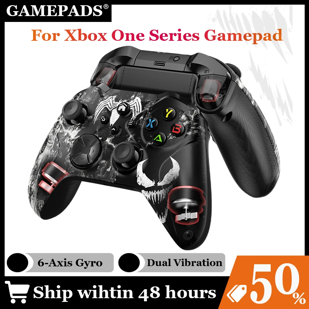 Gaming Gamepad With 6-Axis Gyro Sensor Joystick Wireless WiFi Compatible For Xbox One,Xbox Series X/S Pc Gemapad Controller