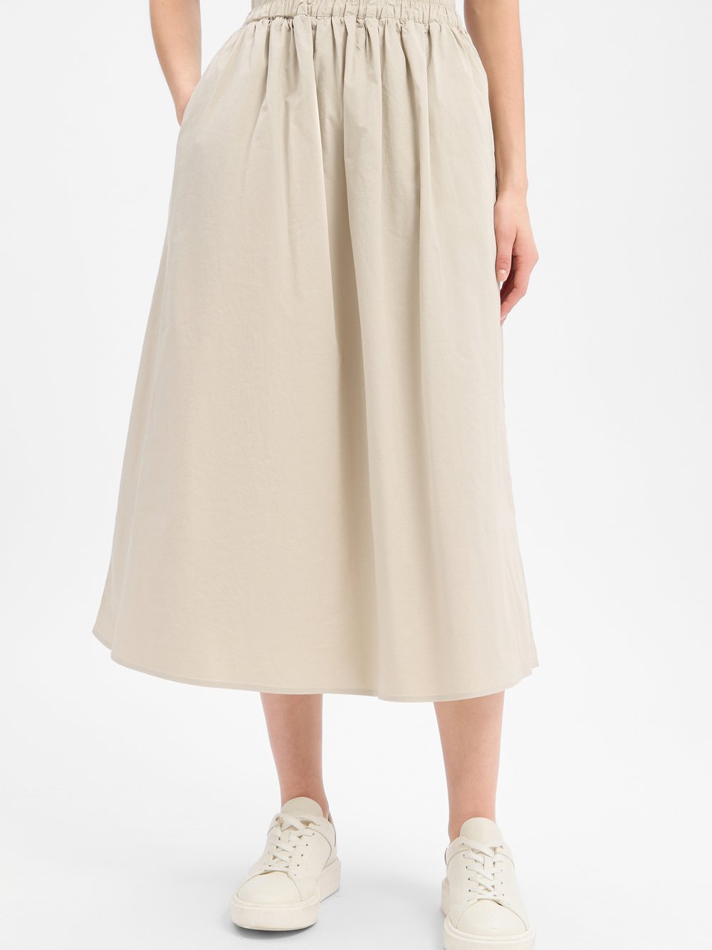 Marie Lund Midirock Damen beige, 38