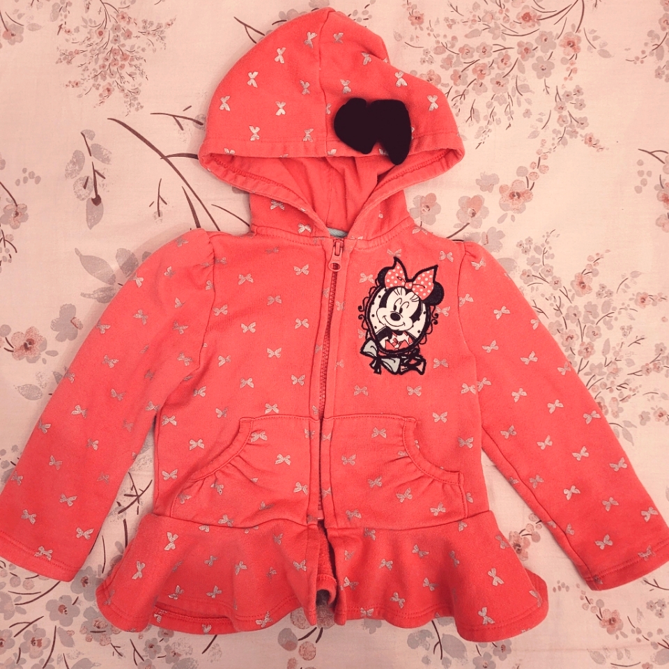 Disney Shirts & Tops | Disney Baby Girl Clothes Hoodie | Color: Pink | Size: 3tg