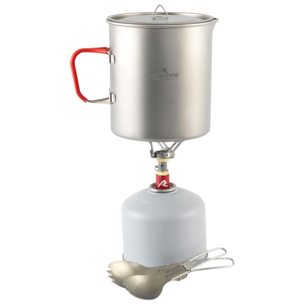Robens - Fire Wisp Duo Kochset UL - Gaskocher grau