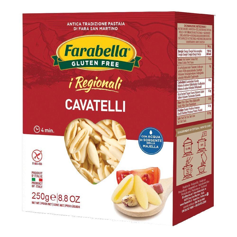 Farabella I Regionali Cavatelli Senza Glutine 250 g Altro
