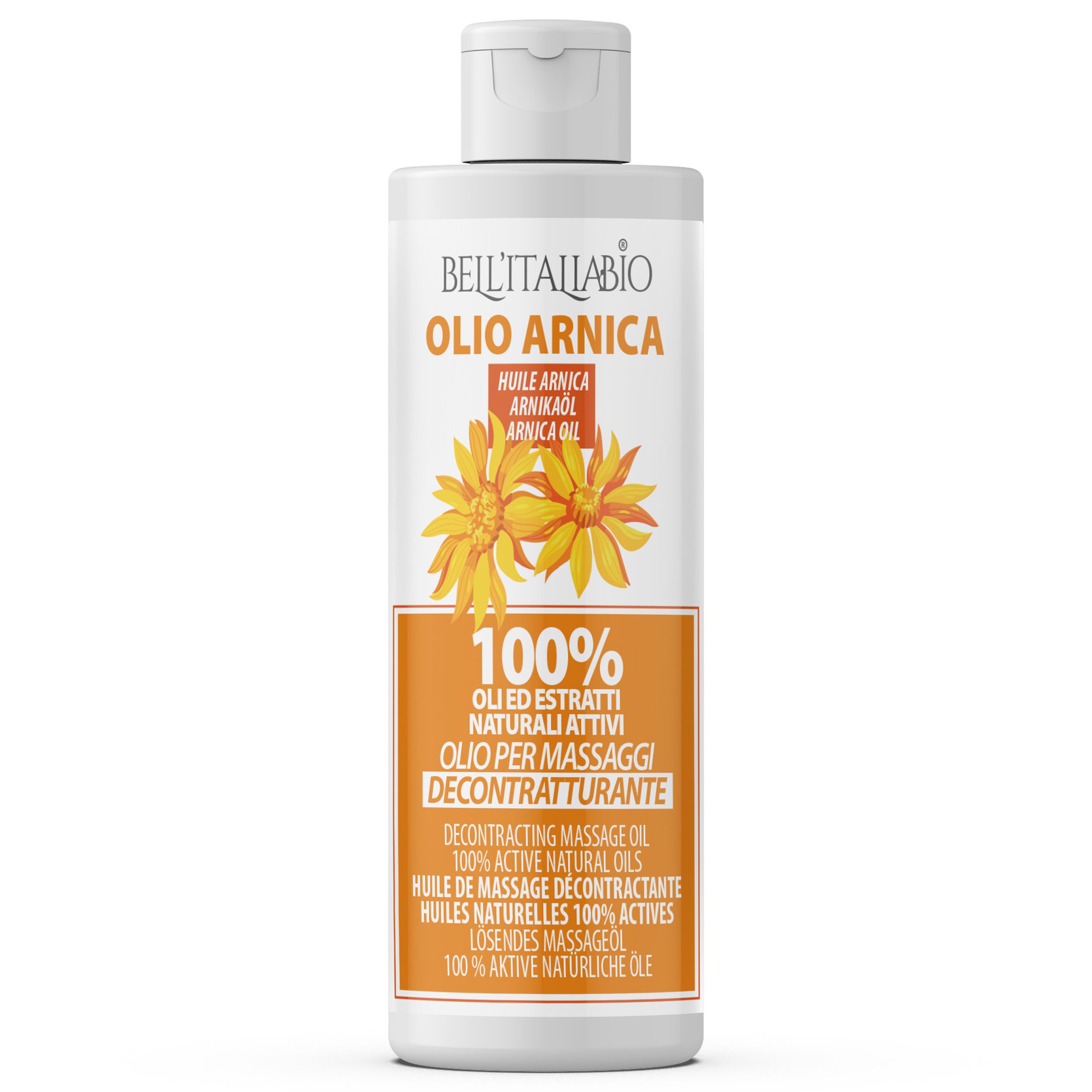 Olio Arnica Massaggi Sport e Relax 250ml 250 ml da massaggio
