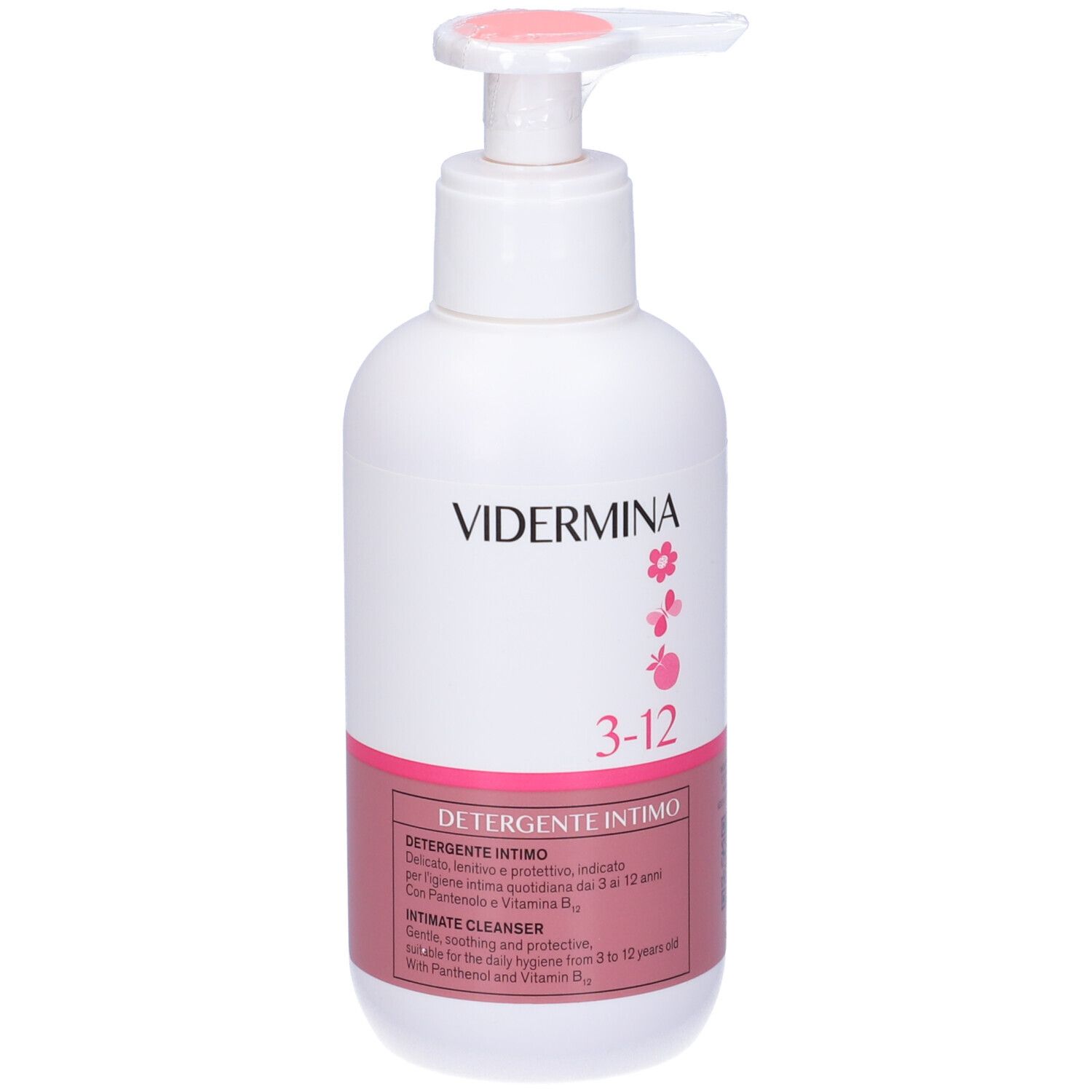 Vidermina 3-12 Detergente Intimo 250 ml