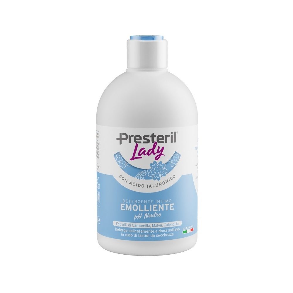 Lady Presteril Detergente Intimo Emolliente pH Neutro 250ml 250 ml