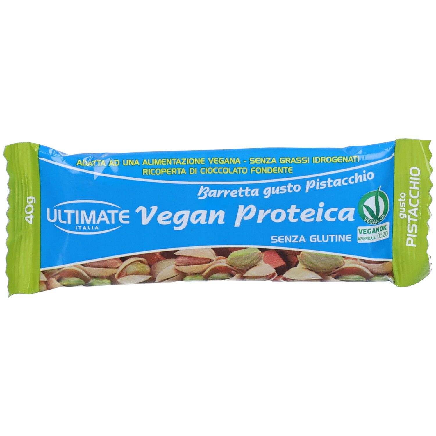 Barretta Gusto Pistacchio Vegan Proteica 40 g Altro