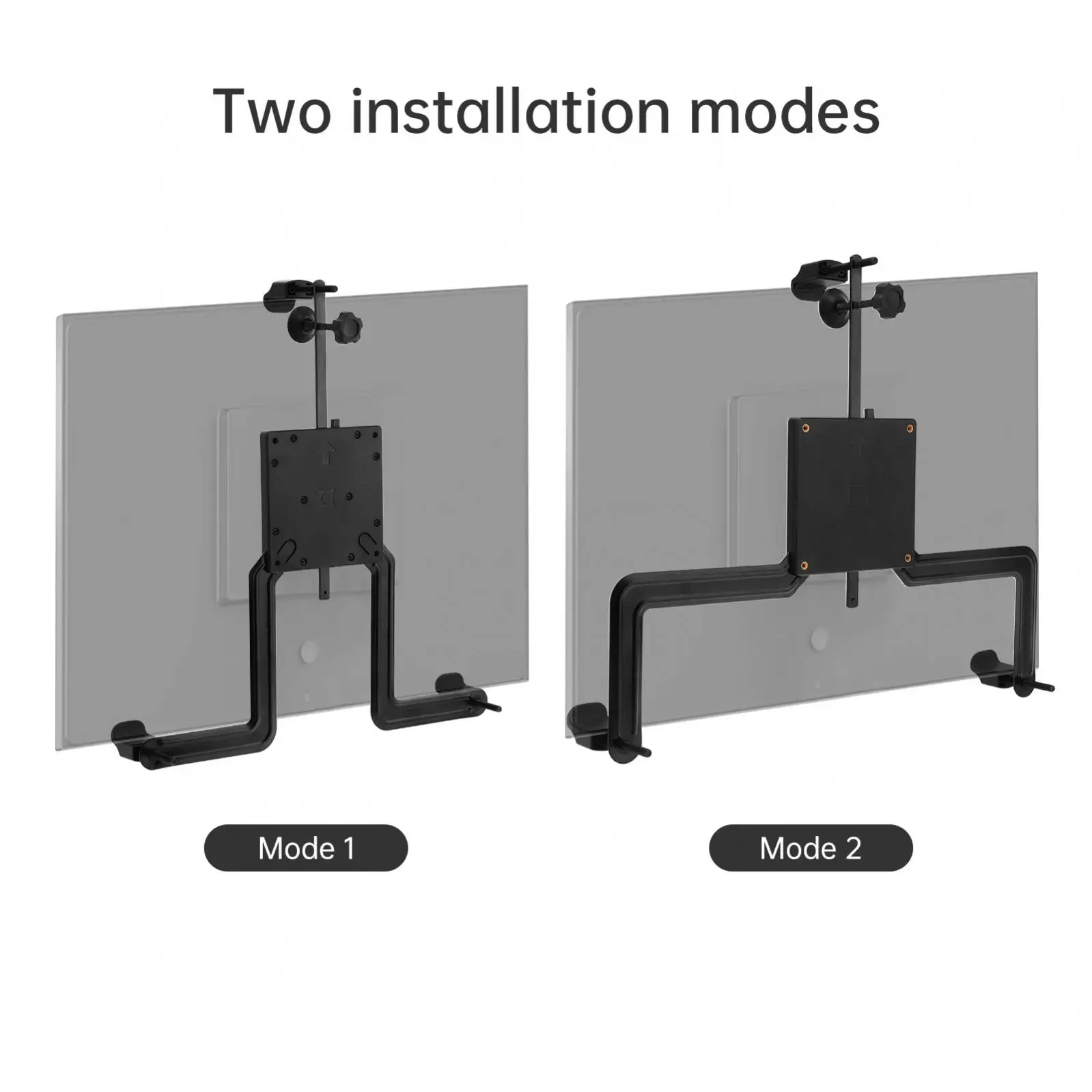 17-32 Zoll Verlängerungsadapter Befestigungshalterung Monitorhalter für Monitore ohne Montageloch Image