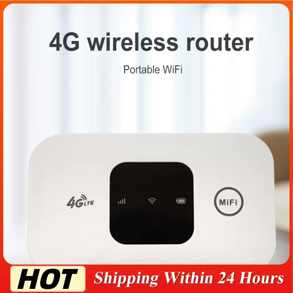 150Mbps Mobiler Hotspot 2100mAh 4G Pocket WLAN-Router Drahtloser Modem mit SIM-Kartensteckplatz 4G Drahtloser Router mit Weitbereichsabdeckung Image