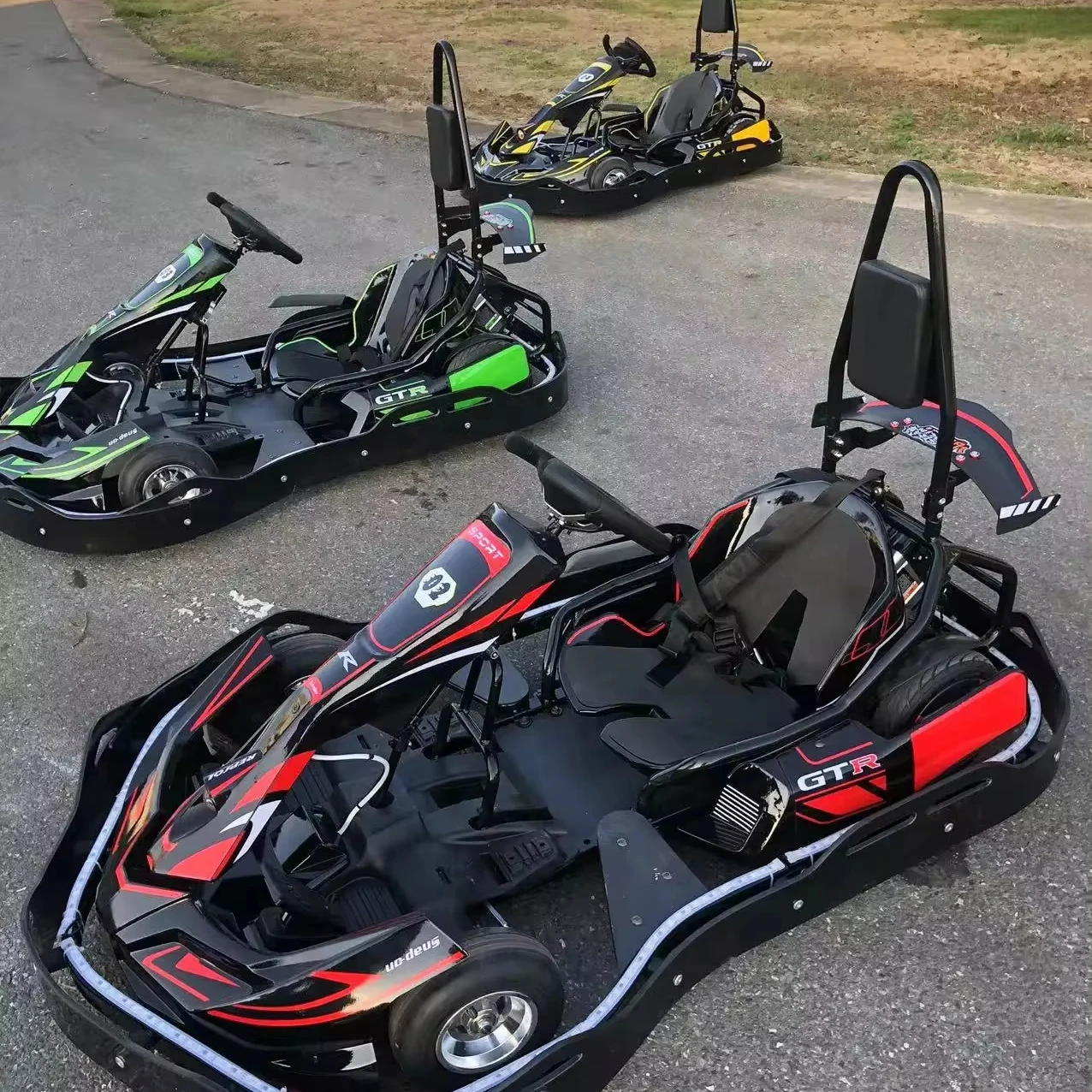 Elektrisches Karting Geeignete Strecke Hochgeschwindigkeits-Elektro-Go-Kart für Erwachsene Image