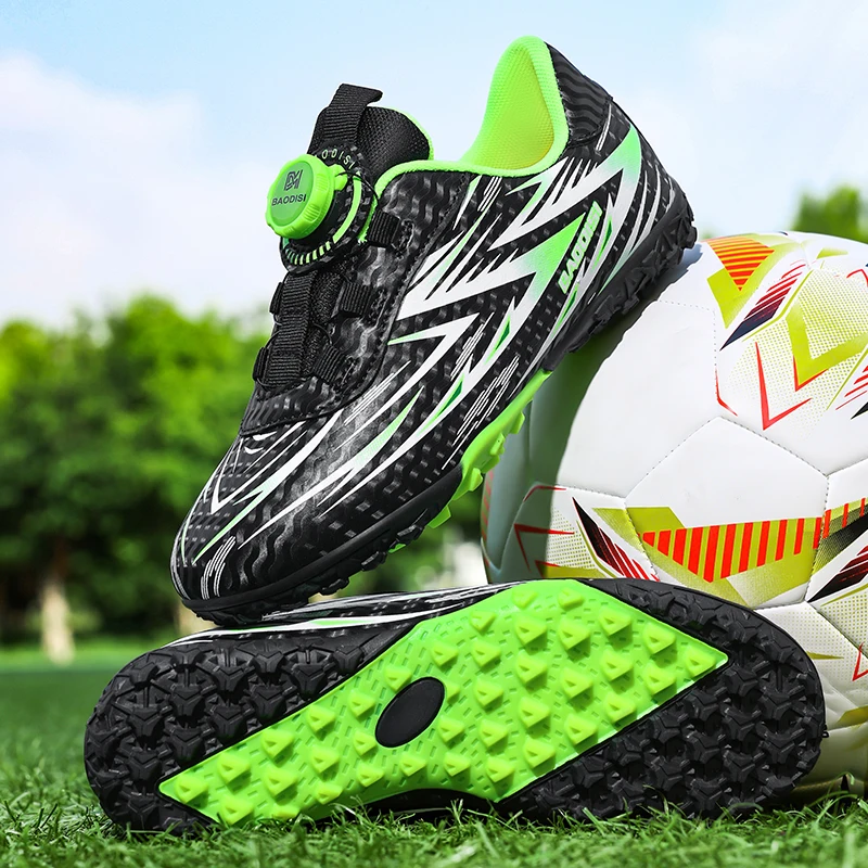 Neue Profi-Fußballschuhe für Kinder, Fußballschuhe für Jungen, Outdoor-Sportschuhe, bequeme Sneaker, rutschfest, Unisex