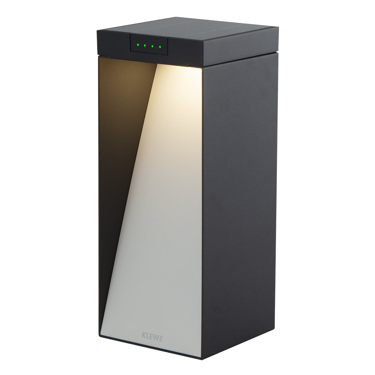 Lumisky Solarpollerleuchte aus Aluminium MILIO FULL H35CM Aluminium Schwarz Image