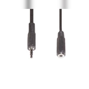 e+p B 125/5 Audio-Kabel 5 m 3.5mm Schwarz Image