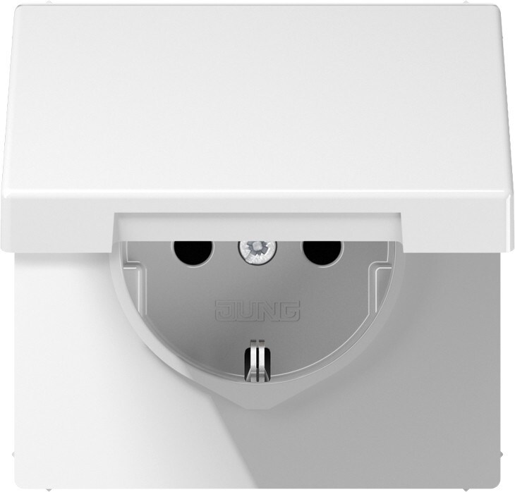 Jung SCHUKO-Steckdose 16 A 250V LS 1520 BFKL WW LS1520BFKLWW Image