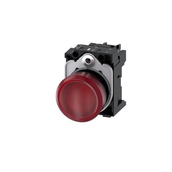 Siemens Dig.Industr. Leuchtmelder 3SU1106-6AA20-1AA0 3SU11066AA201AA0 Image