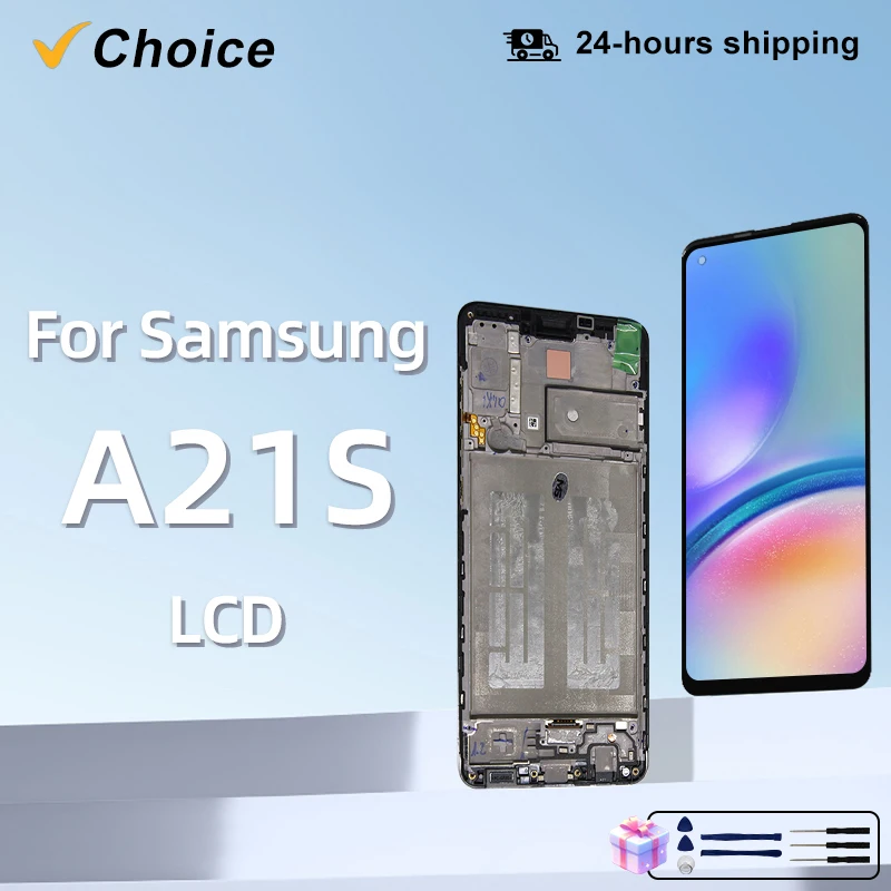 6,5 "Getestet LCD Für Samsung Galaxy A21S Display A217F A217 LCD Touch Screen Digitizer Display Für Galaxy A21S LCD a217F/DS A217H Image