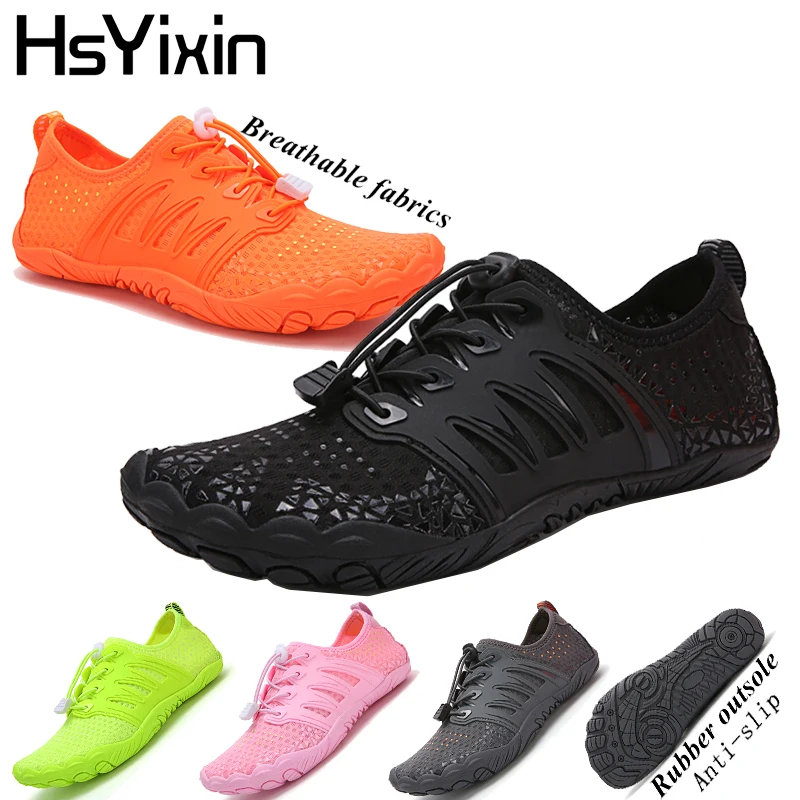 Popular Men Women Aqua shoes Barefoot Sneakers Yoga Shoes Quick-drying Breathable Water Shoes Surfing Shoes Fishing Shoes