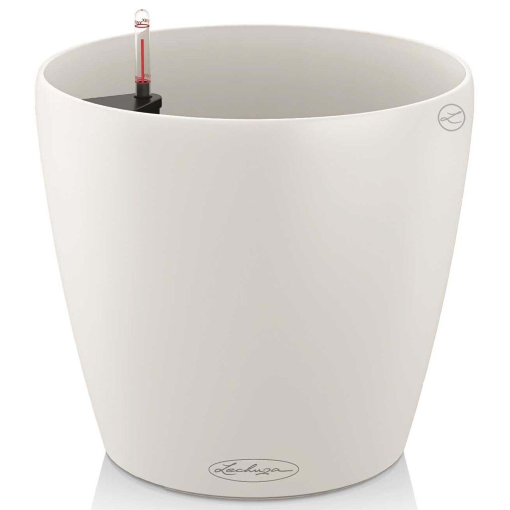 LECHUZA Blumentopf Classico Color 43 ALL-IN-ONE Weiß 13230 Image
