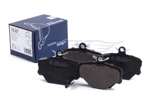 TOMEX BRAKES Bremsbelagsatz, Scheibenbremse tx1507 Vorderachse für SMART MERCEDES-BENZ Image