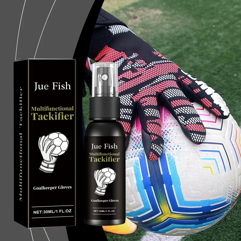 Professionelles Torwart-Handschuh-Grip-Spray – Sofort klebend, schnell trocknend, rutschfest, tragbar, rückstandsfrei für Fußballtorhüter Image