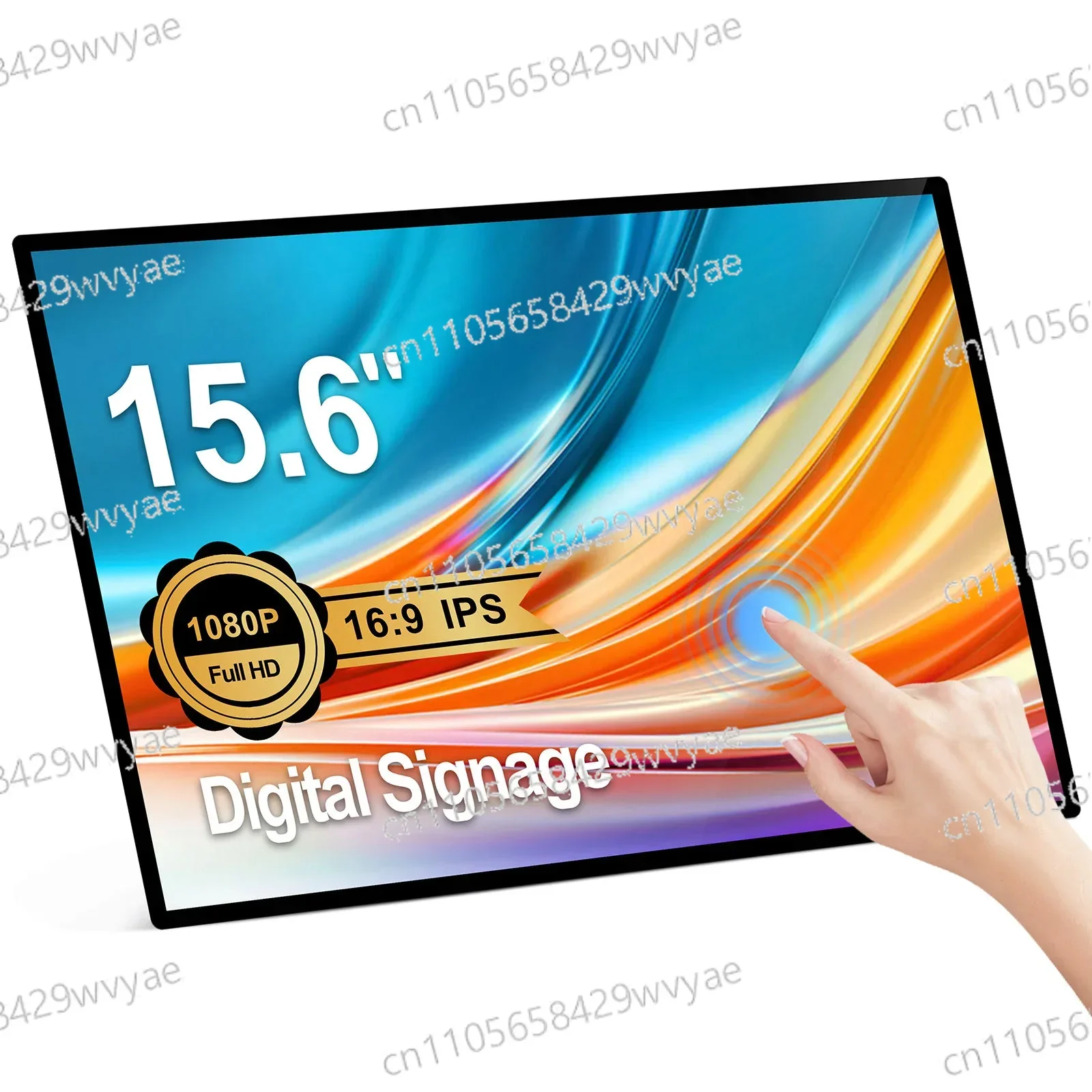 15,6 Zoll Touch-All-in-One-Gerät Android 14 RK3576 8-Kern ultradünner Tablet-Computer Desktop Wandmontage FHD POE Image