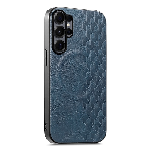 Handy Hülle Handyhüllen Für Samsung Galaxy S26 S25 Edge S24 FE S23 Ultra Plus A56 A36 A26 A16 A55 5G A35 5G Magnetische Adsorption Stoßfest TPU PU-Leder Image