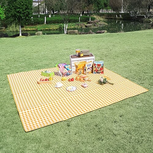 1/2 Stück hochwertige, tragbare Campingmatte Zeltmatratze – verdickter EVA-Schaum mit Aluminiumfolienoberfläche zum Schutz vor Feuchtigkeit, faltbares Design für Picknicks Camping im Freien Image