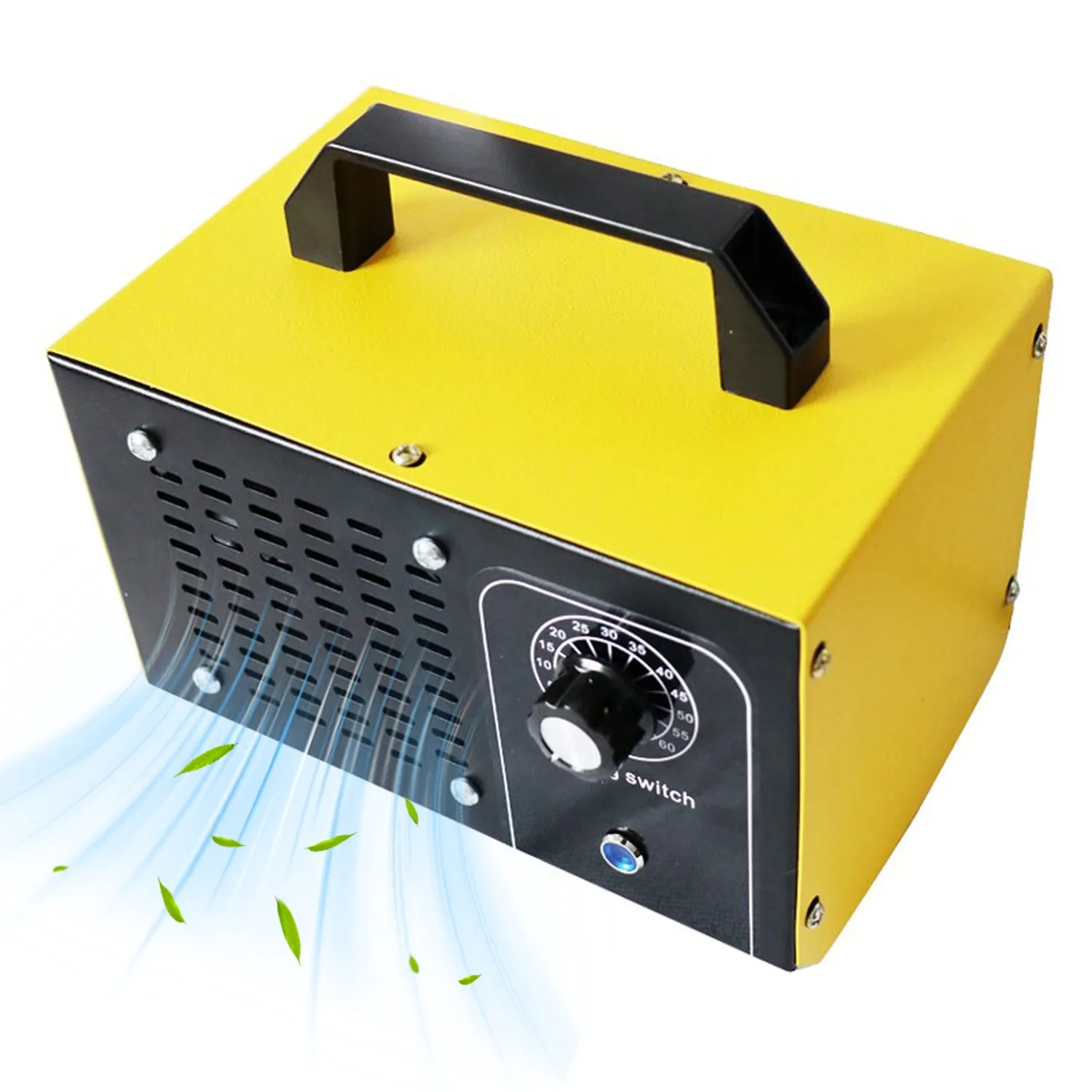 Generatore di Ozono Purificatore d'Aria 220V 60000mg/h, Macchina Ozono ad Alta Capacità, Elimina Odori, Depuratore Ozono Domestico, Rimuovi Odori, Ozonizzatore O3
