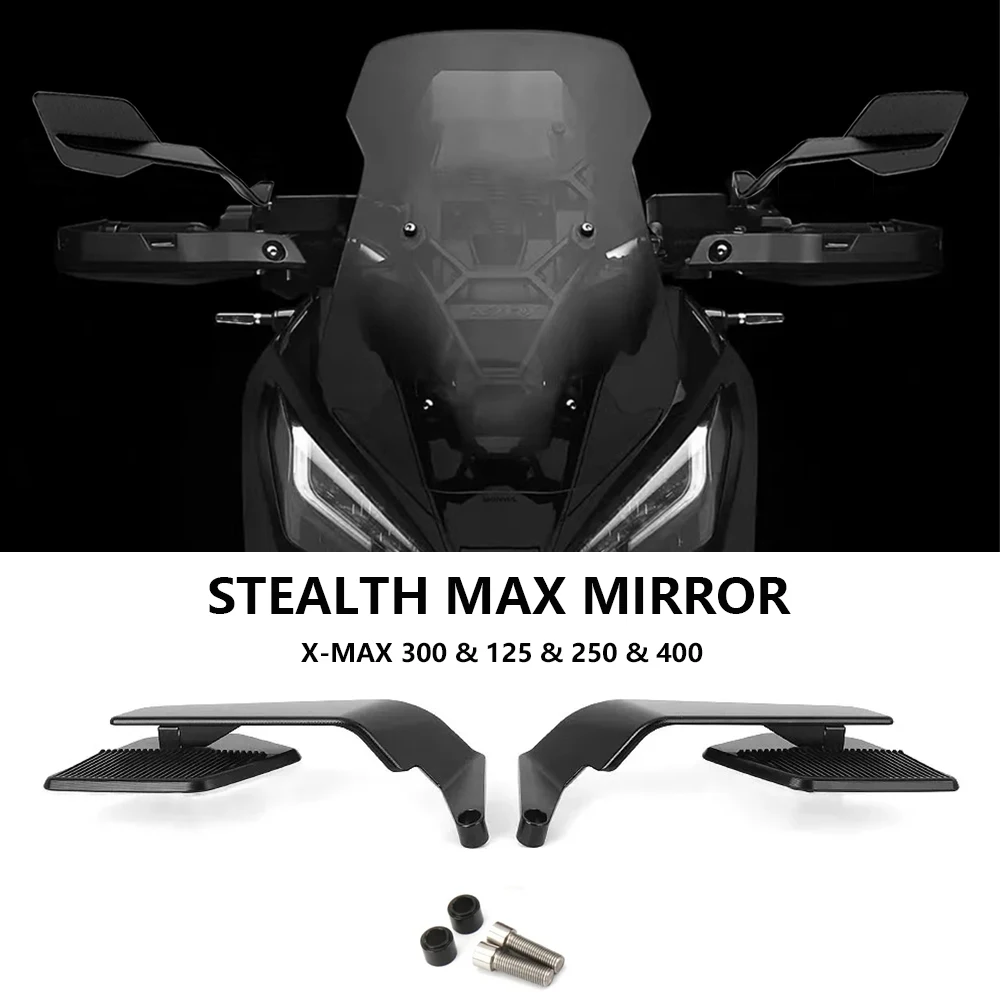 Specchietto retrovisore Stealth Max antiabbagliamento per moto Yamaha XMAX125 X-MAX 250 125 X-Max 300 XMAX 400 Accessori