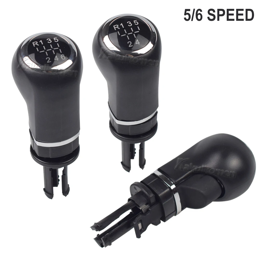 Hochwertiger manueller 5/6-Gang-Schaltknauf Schalthebel Handball für OPEL VAUXHALL CORSA D 2006-2014. Image