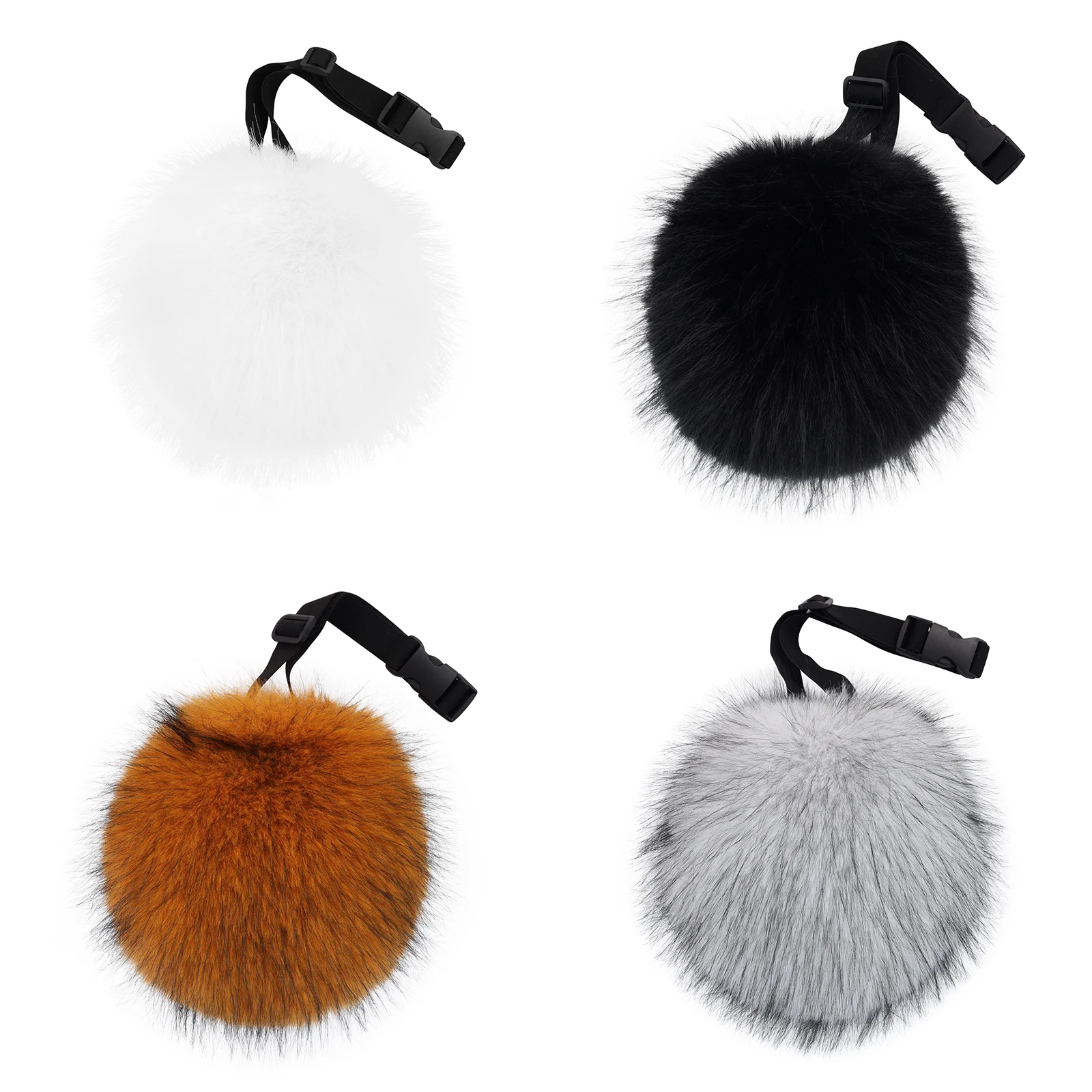 Flauschige Tierschwänze aus Kunstfell für Oster-Party-Kostüm-Accessoires Image