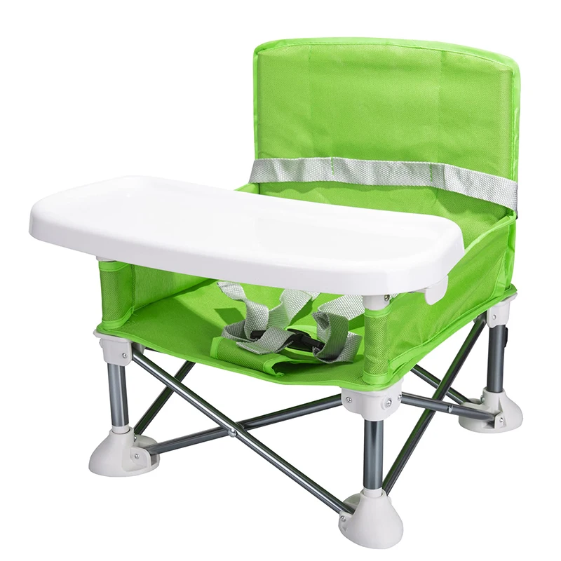 Baby-Booster-Sitz Esszimmerstuhl Outdoor-Strandsitz Baby-Möbelzubehör Neuer Tragbarer Reise-Klappstuhl für Kinder mit Fütterungsstuhl