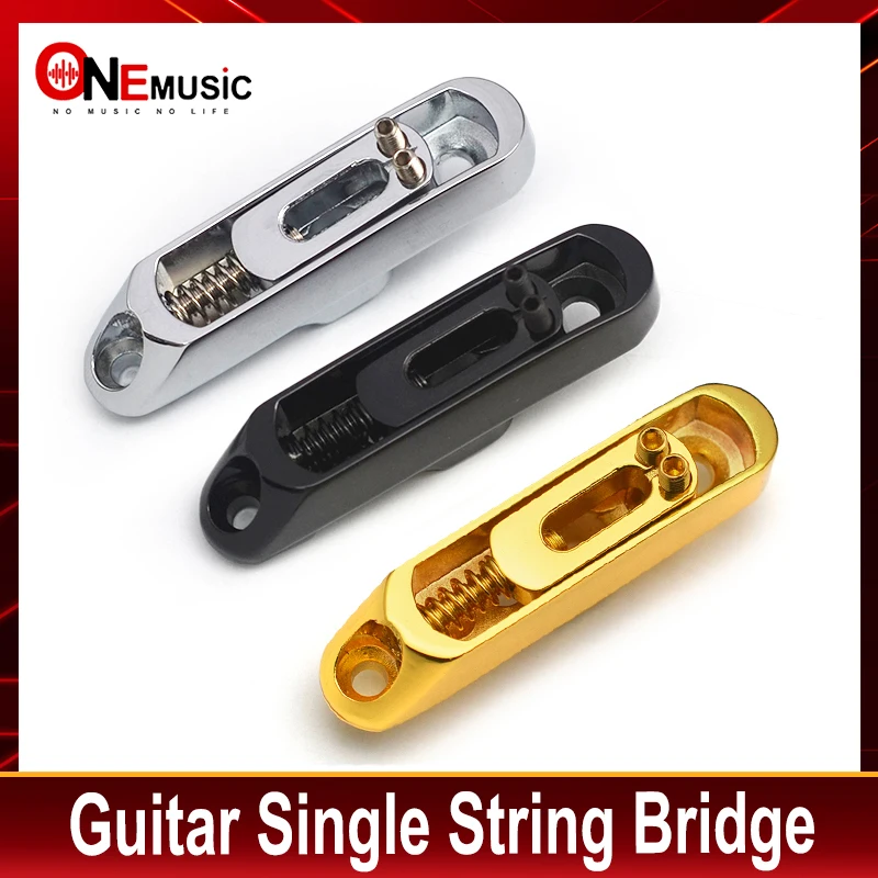 4/5/6/7/8 Saiten gitarren brücke 10,5x49,5mm Single String Bridge Body Trog Saite Split Typ Gitarren brücke Gitarren teile