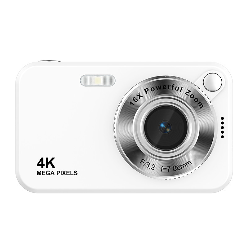 4K Digital Camera for Photography 64MP, Autofocus Vlogging Camera for YouTube, 16X Zoom Compact Camera for Students Beginners Teens, Portable Point and Shoot Camera with Flash Filters, Gift