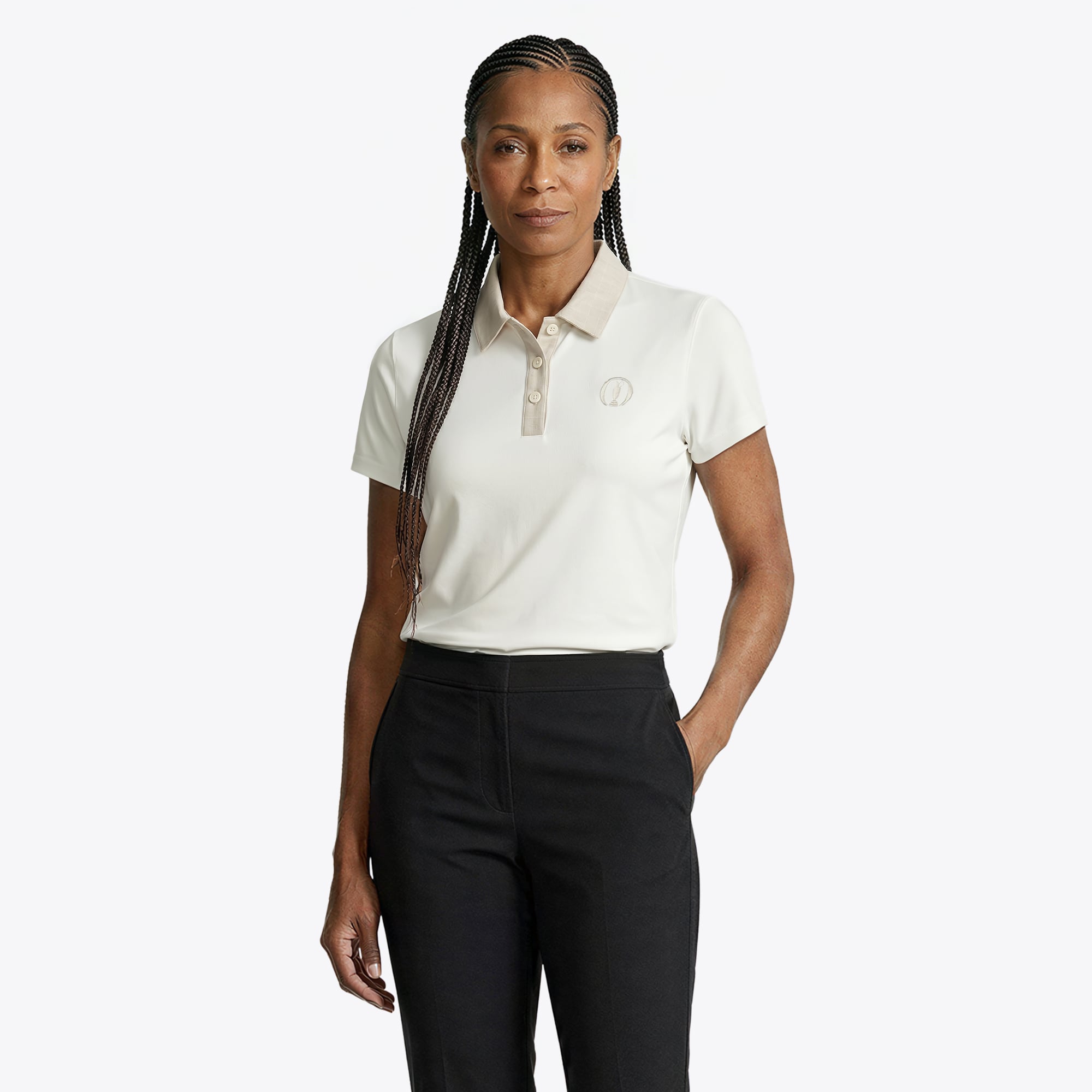 The Open adidas Ultimate365 Polo - Weiß - Damen