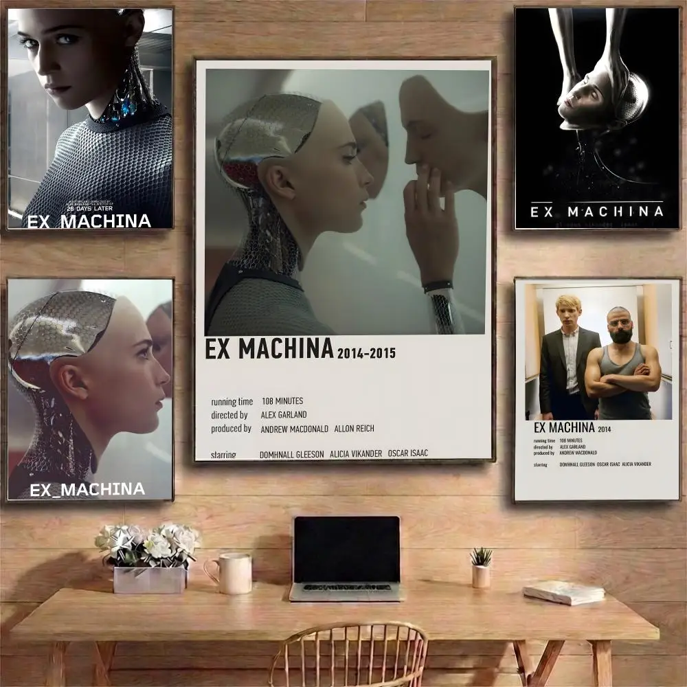 Ex Machina Poster HD, wasserfeste, selbstklebende Wandkunst mit Multi-Scene-Kompatibilität Image