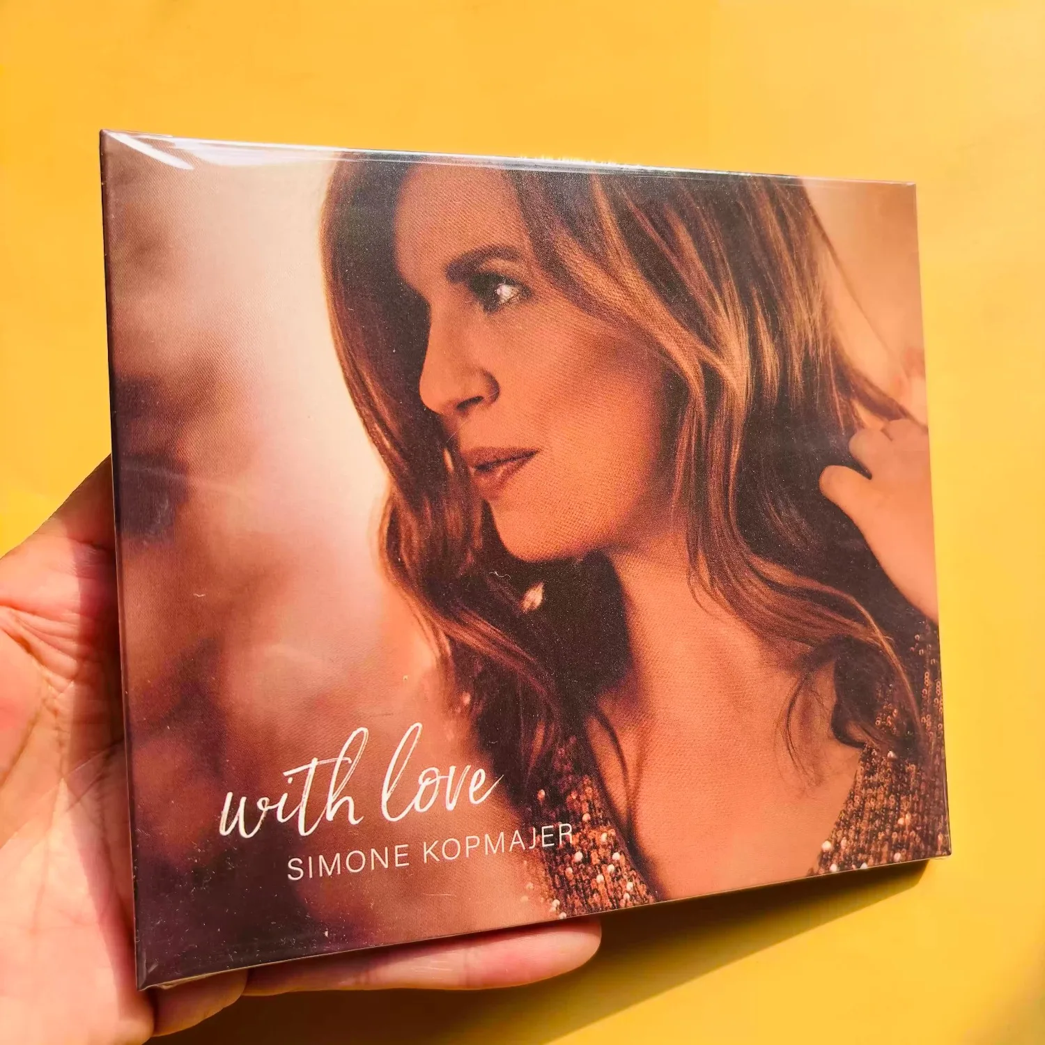 Simone Kopmajer "with Love" Erwachsenen-Contemporary-Pop-CD Romantische Emotionale Balladen Sanfte Jazz-inspirierte Vokalmeisterwerke