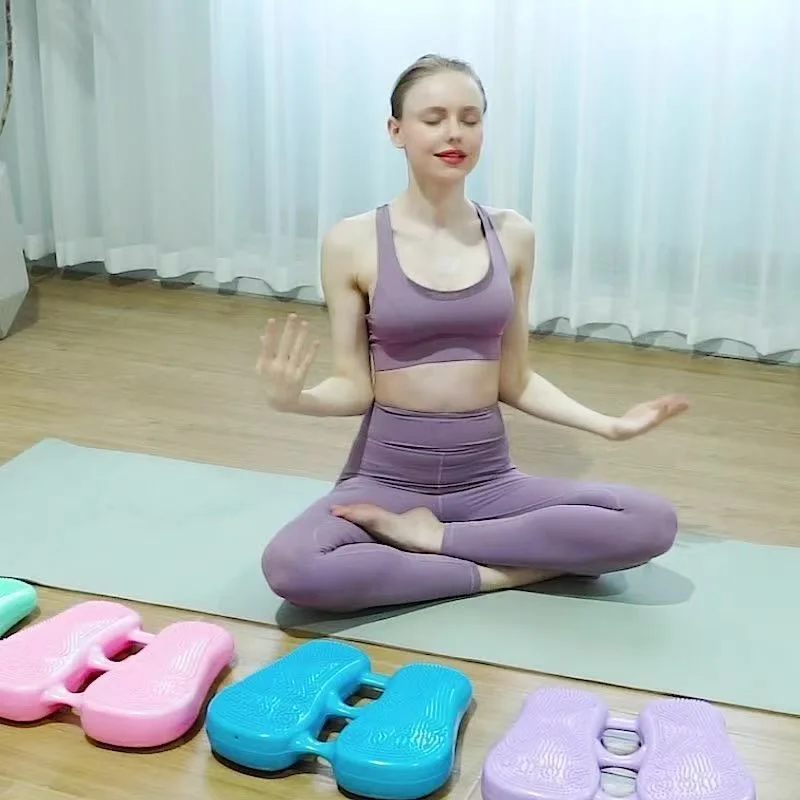 Praktischer multifunktionaler Stepper für Zuhause, Fitness-Pedal, Fitnessgerät, geräuscharm, für drinnen, aufblasbar, tragbar, Sportgerät