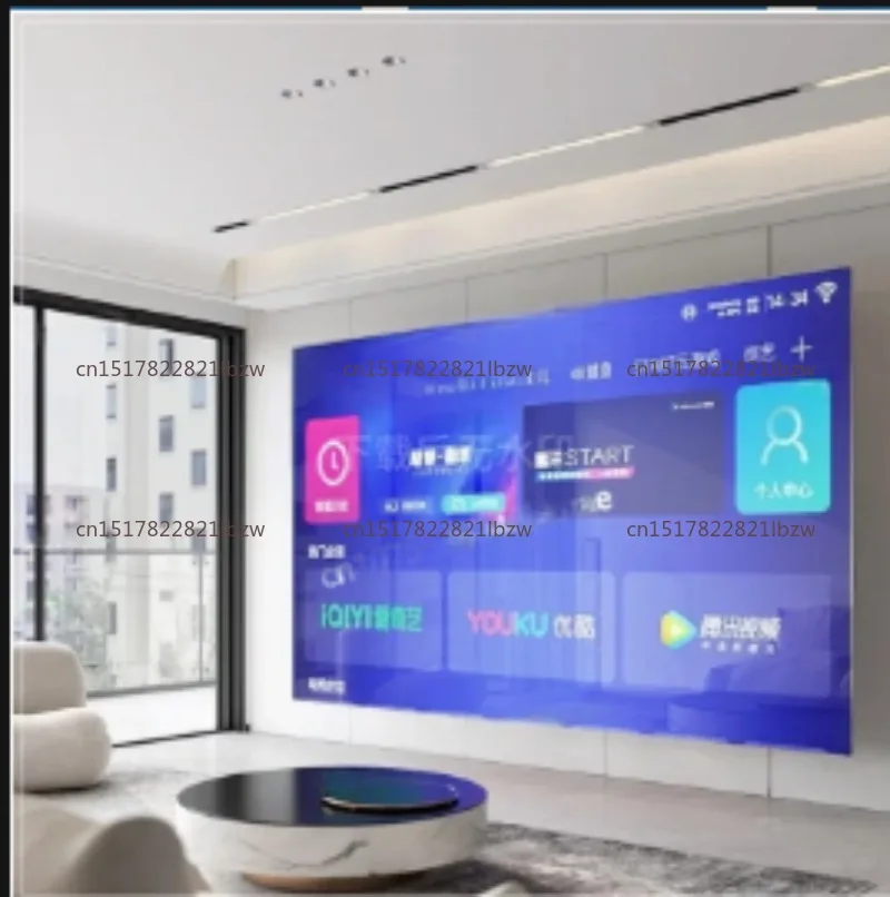 Rahmenloser Fernseher 100 Zoll Intelligentes Netzwerk 85WIFI75 Hochauflösend 4k65 LCD Vollbild-Großbildschirm Image