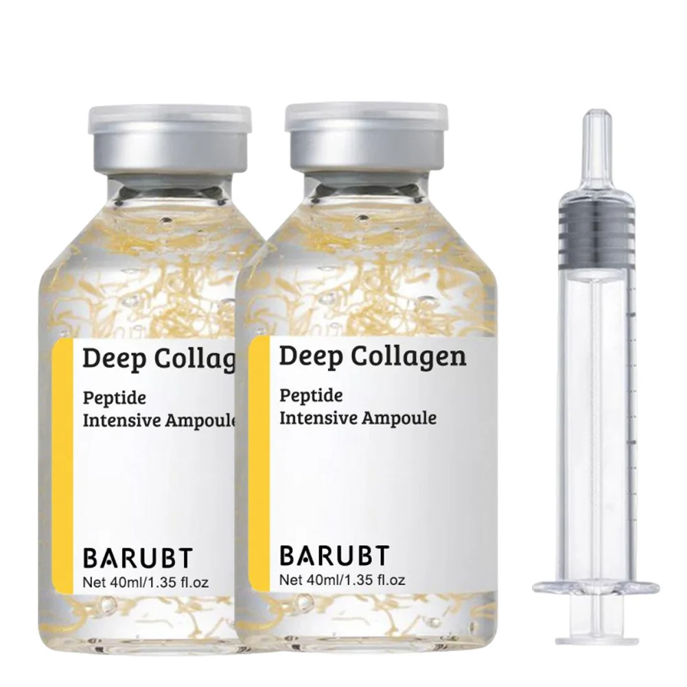 Koreanisches Seiden-Kollagen-Essenz-Serum 40ml Tiefenwirksames Peptid-Intensiv-Revitalisierendes Gesichtscreme Anti-Falten Straffende Lifting-Hautpflege Image