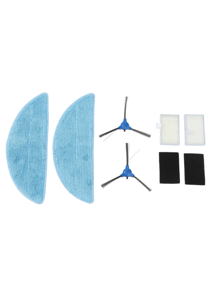 Ersatzteile für Cecotec für Conga M70 für Genesis Roboterstaubsauger, inklusive 2 Seitenbürsten, 2 Filtern, 2 Mopps Image