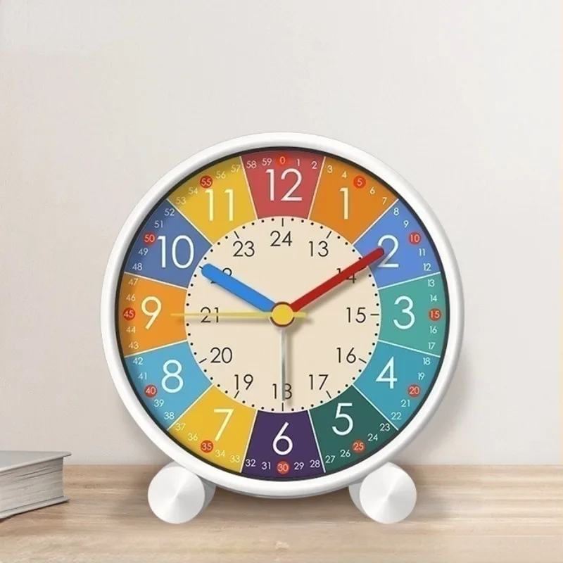Kinderwecker für Studenten, Puzzle, Schlafzimmer, Kinderzimmer, Desktop, frühe Kindheit, Wecker, stumm