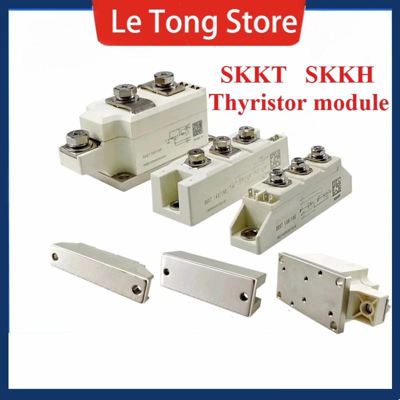Diodenmodul SKKT SKKH 42 57 72 92 106 122 132 162 172 250 330/16E IGBT-MODUL Thyristor Halbgesteuerter Thyristor SKKT106/16E Image