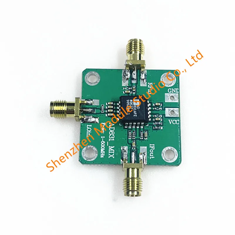 1 stücke AD831 Hochfrequenz RF Mixer Konverter 0,1-500 MHz niedrige verzerrung breite dynamische palette Modul bord für verstärker LNA Image