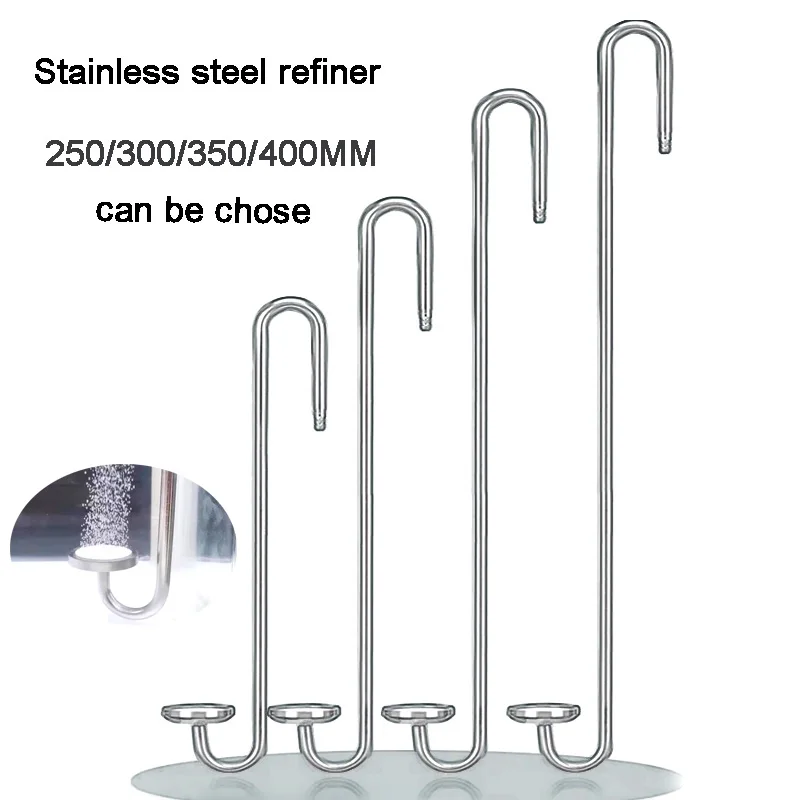 Aquarium CO2 Diffusor Edelstahl Material Zerstäuber Keramikscheibe CO2 Zerstäuber Refiner Aquarium Ausrüstung CO2 Diffusor Image