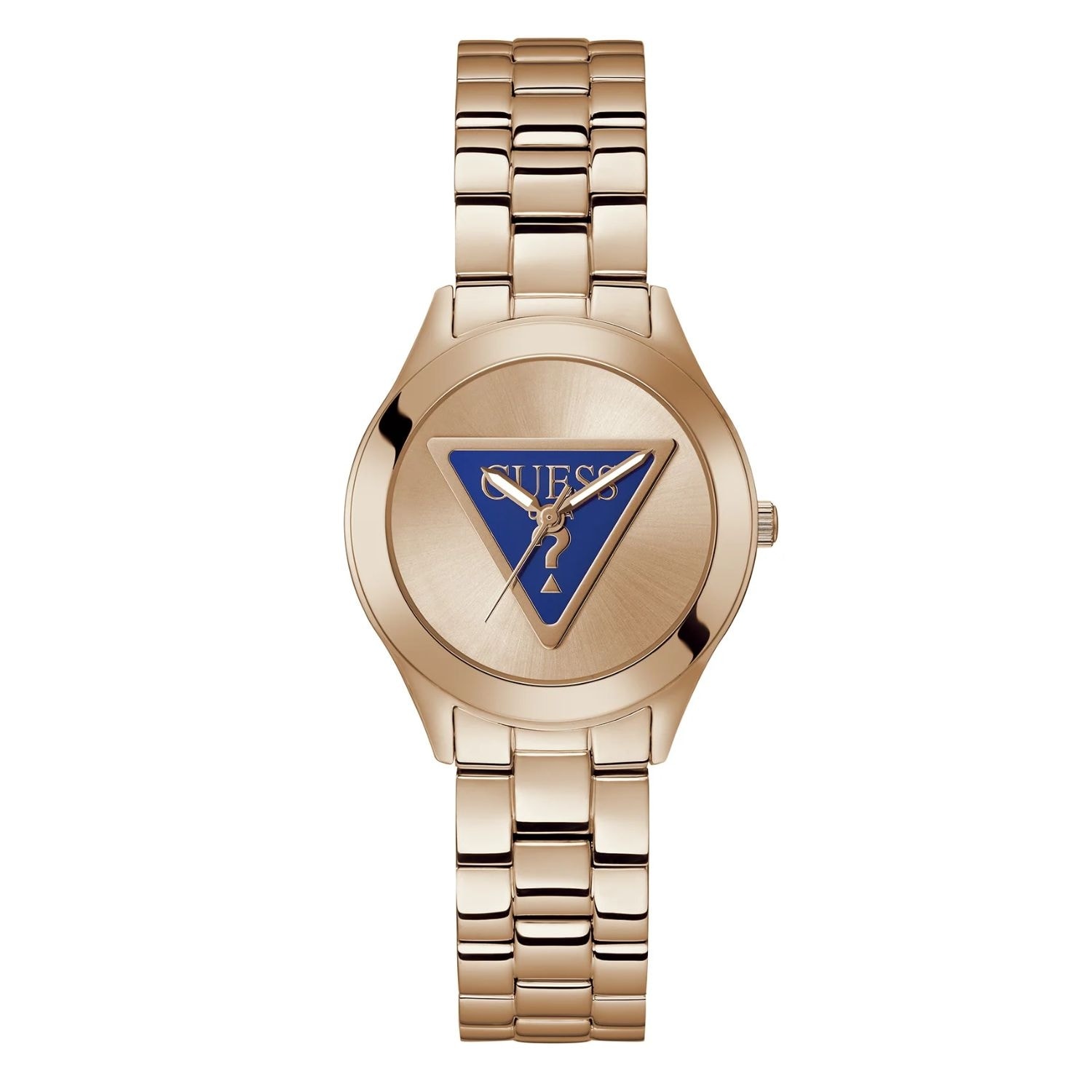 Guess Women's Tri Plaque Rose gold Dial Watch - GW0675L3 - Rose gold - One Size