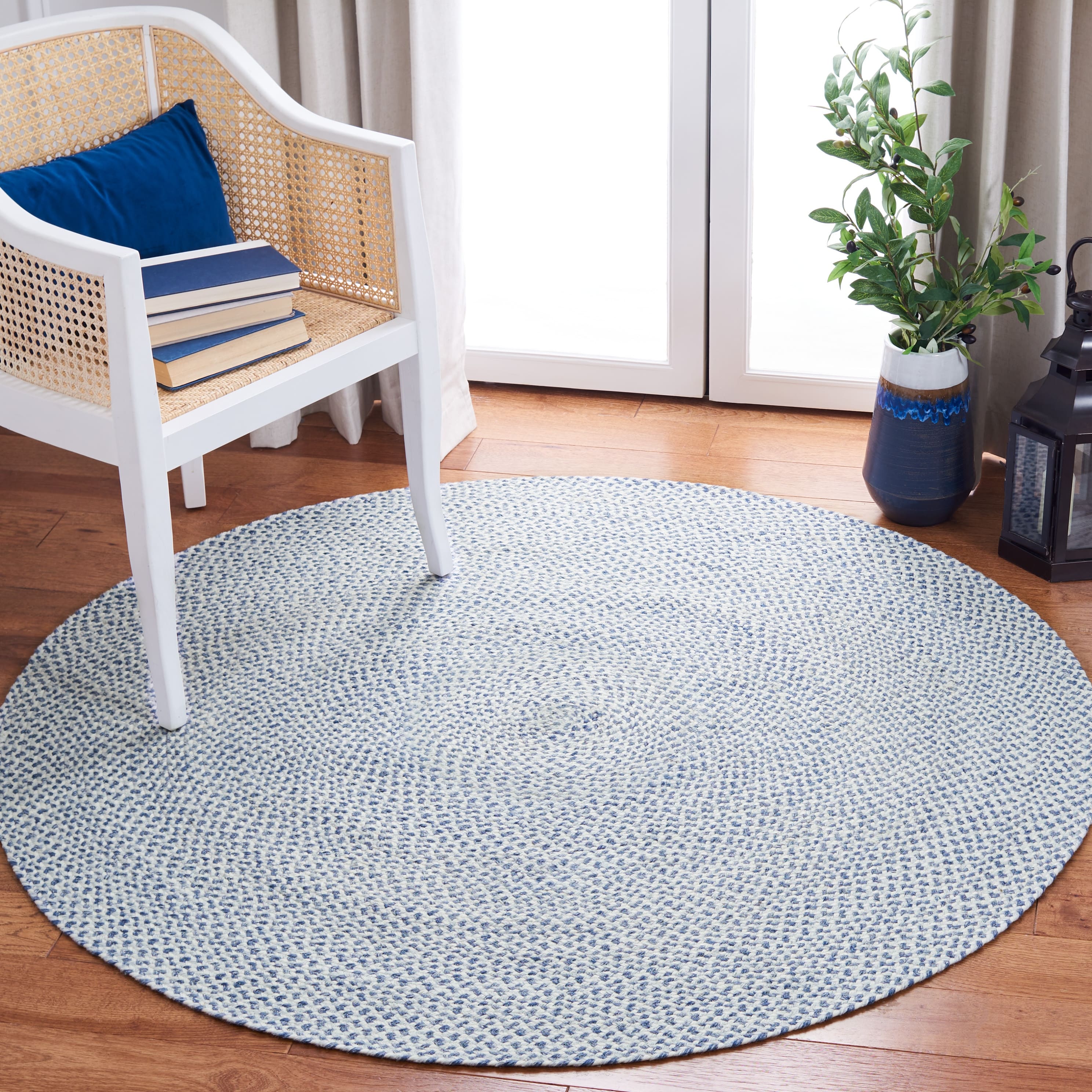 SAFAVIEH, Handmade Handmade Insa Country Geometric Polyester Rug